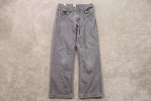 Patagonia Jeans Mens 33x28 Regular Fit Gray Denim Iron Clad - Picture 1 of 16