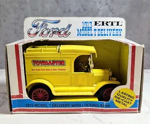 Salvadanaio Ertl Replica Ford 1913 Modello T Van Toymaster - Foto 1 di 14