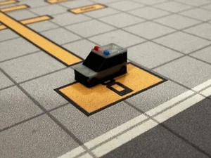 4x Premium Polizeiautos im Maßstab 1:400 für Modellflughafen - Gemini Jets / NG Models - Bild 1 von 4