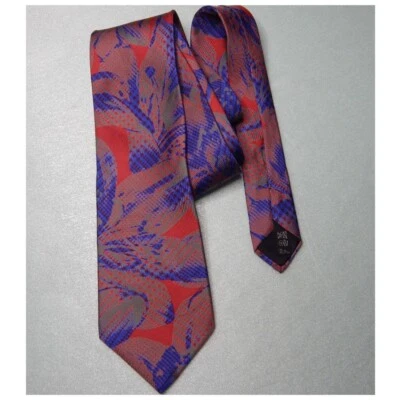 Corbata de seda vintage DAVIDOFF Geneve (hecha en Suiza) Foto 1 de 4