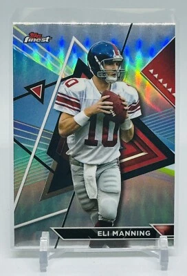2023 Topps Composite #218 Eli Manning Topps Finest Refractor New York Giants - Image 1 of 2