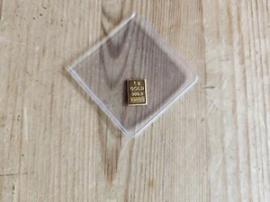 1g Gold ESG Combi-Bar. 999 - Bild 1 von 2