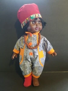 Vintage 1991 REMCO 15" Afro-American America's Kids Doll African american  - Picture 1 of 5