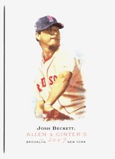 2007 Topps Allen & Ginter Josh Beckett Boston Red Sox #297