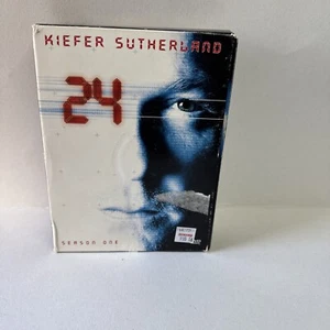 24 Season 1 - 24 Episodes - Kiefer Sutherland- 6 Disc DVD Set - Picture 1 of 9