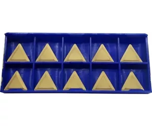 TPMR160308 TPMR322 GBJ251 Carbide Inserts 10pcs - Picture 1 of 5