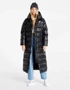 Women's Nike Therma-Fit Down-Fill Full Length Puffer Parka DH4081-010 XS/L/XL - Picture 1 of 9