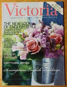 Victoria Magazine March 2003 BRITISH ISSUE Romantic Living Inspiring Women - Picture 1 of 4