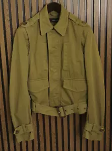 Men Dsquared2 Jacket Breathable Bomber Green Made In Italy EU48 UK/US38 VON14 - Picture 1 of 9