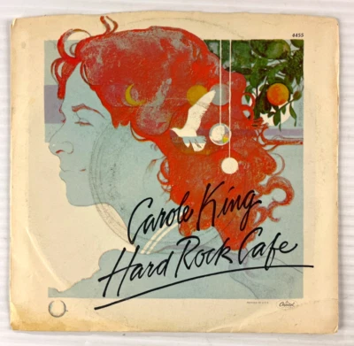 Carole King – Hard Rock Cafe (Vintage Vinyl) 7" Record 1977 Capitol Records - Image 1 of 4