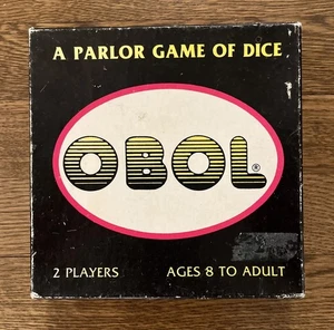 Vintage OBOL Parlor Game of Dice Go Anywhere Games 1987 - Picture 1 of 2