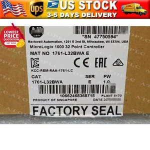 Allen-Bradley 1761-L32BWA MicroLogix1000 32 Point Controller  US Free Tax - Picture 1 of 4