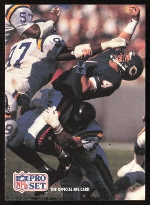 1991 Pro Set Jim Harbaugh #716 Chicago Bears - Image 1 of 2