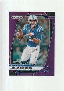 2024 Panini Prizm Purple Prizm /125 Anthony Richardson #120 - Picture 1 of 2