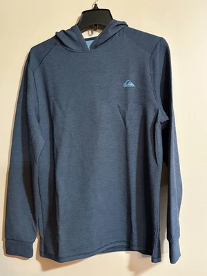 Quiksilver Men's Textured Pullover Sweater Hoodie NEW! - Image 1 of 4