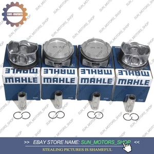 4x Pistons & Rings Set CR 10.2 For BMW 330i 430i F30 F32 F56 G30 G20 B46 B48 2.0 - Picture 1 of 4
