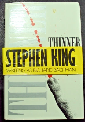Stephen King (Richard Bachman) - Thinner - 1985 UK Printing, HC/DJ, Free S/H - Image 1 of 4