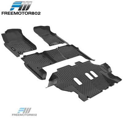 Напольные коврики для Infiniti QX80/Nissan Armada 19–24 годов выпуска TPE 3D заказной ковер - Изображение 1 из 4