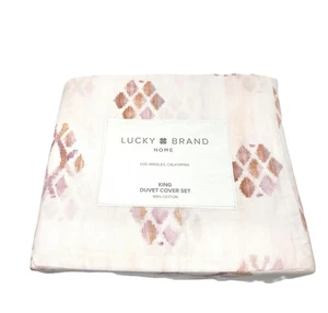 Set copripiumino 3 pezzi Lucky Brand Home KING 100% cotone stile boho albero di Giosuè - Foto 1 di 6