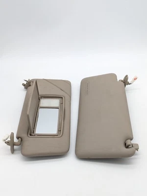 95-97 LEXUS LS400 conjunto de 2 para-sol motorista passageiro LH RH esquerda direita bege fabricante de equipamento original - Imagem 1 de 4