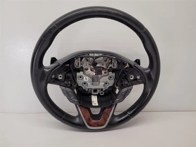 2013-2020 LINCOLN MKZ Woodgrain Leather Steering Wheel W Controls FP5Z3600LA     - Image 1 of 4