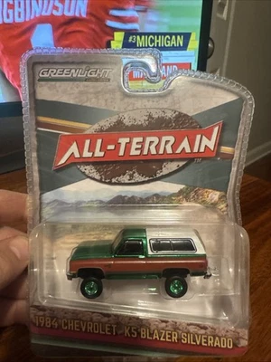 Chevrolet K5 Blazer Silverado 1984 Greenlight Green Machine Chrome Chase Foto 1 de 3