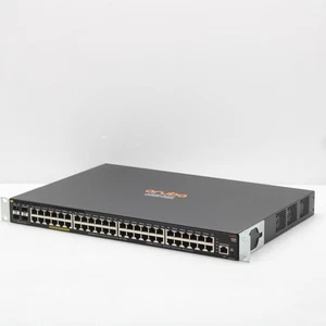 HP Aruba 2930F JL256A 48 Port Gigabit PoE+ 4SFP Layer 2 Managed Switch - Picture 1 of 13