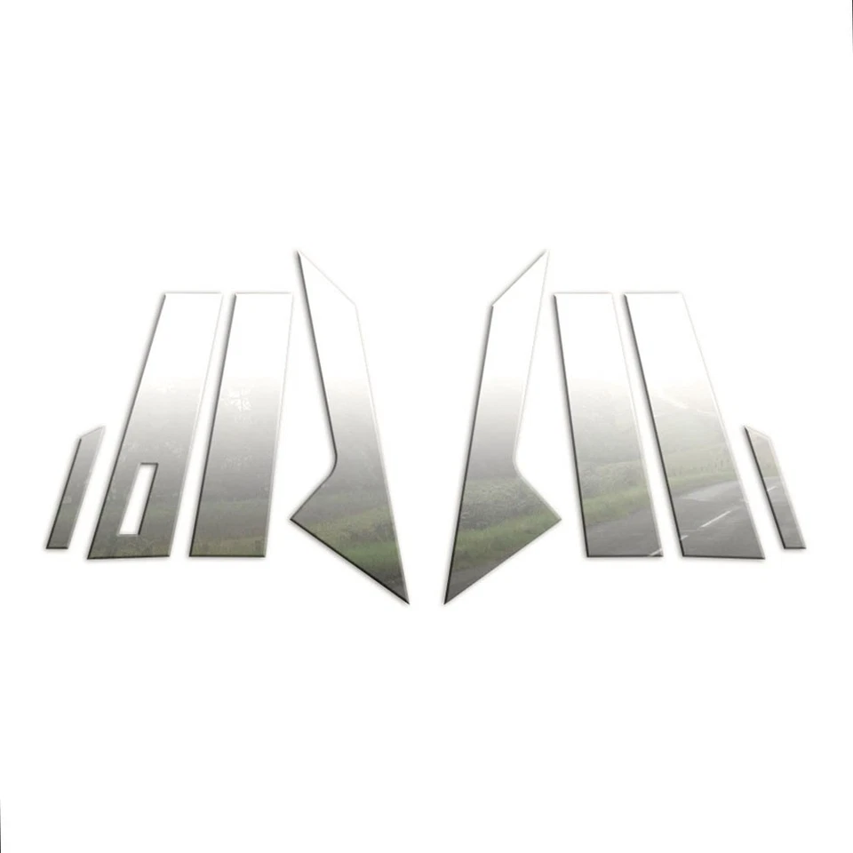 Chrome Pillar Post Covers for 2013-2022 Lincoln MKZ 8 Pieces - Image 1 of 1