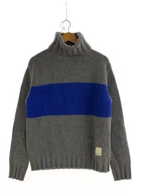 EMPORIO ARMANI / Knit sweater (thick) / M / Wool / Gray / 6L1MZ5 - Image 1 of 4