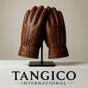 Men's Genuine Leather Gloves – Stylish, Durable & Warm - Picture 1 of 3