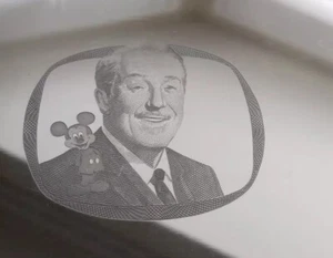 RARE Original Vtg Copper/Metal Etching Art LITHO PROOF 5x5 PLATE ~ Walt Disney - Picture 1 of 8