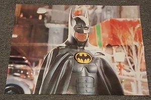 Captain America Comic Book Double Sided Poster Marvel DC Batman Returns Movie 92 - Imagen 1 de 9