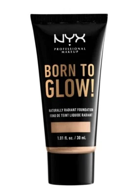 NYX Born To Glow Natural Radiant Foundation BTGRF06 Porcelain - Image 1 of 2