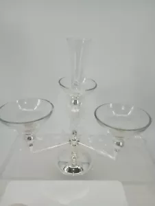 Cambridge Candelabra 4 Arm Classic Style Multiple Configuration + Candles - Picture 1 of 11