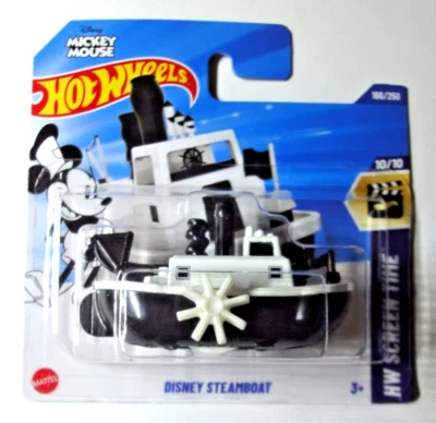 Hot Wheels - Disney Steamboat - Topolino - HW Screen Time 2025 - HYY98 - Immagine 1 di 2
