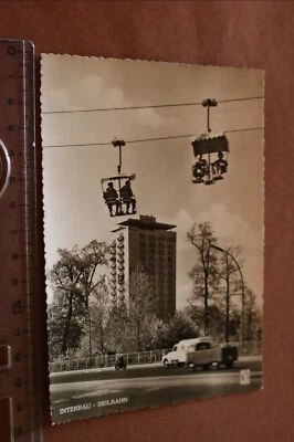 tolle alte Karte - Berlin Tiergarten - Interbau - Seilbahn - 70er Jahre ? - Bild 1 von 2