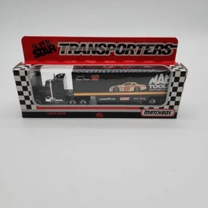1991 ERNIE IRVAN MAC TOOLS MATCHBOX SUPER STAR TRANSPORTER 222            - Picture 1 of 5