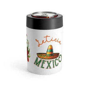 Porta latas con nombre personalizado Cinco de Mayo, porta latas personalizado México, mexicanos - Imagen 1 de 5