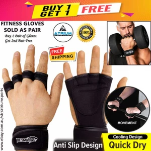 FlexGrip Pro: Premium CrossFit Gloves with Wrist Support Optimal Fitness Gloves - Picture 1 of 11