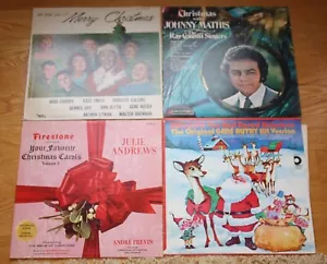 Rare Vintage Christmas LP Collection(5) with Bonus Ray Coniff Album - Picture 1 of 2