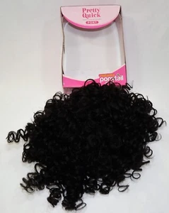 Outre Synthetic Hair Timeless Pineapple Ponytail - SOFTIE (1B Off Black) - Picture 1 of 6