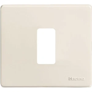 PLACCA BTICINO MAGIC 500/1/R IN RESINA 1P PER SCATOLA TONDA - Imagen 1 de 1