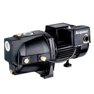 Shallow Well Jet Pump 1/2 HP Dual Voltage Cast Iron Pressure Switch Automatic - Picture 1 of 12