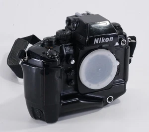 CUERPO NIKON F4 + MB-21 (DEFECTUOSO), GRABADO PESADO, DESGASTE, TAL CUAL/221194 - Imagen 1 de 3