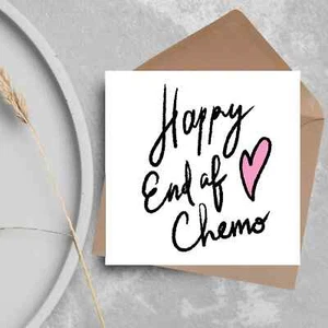 Card for Cancer Patients, End of Chemotherapy, Well Done, Finished Treatment - Picture 1 of 5