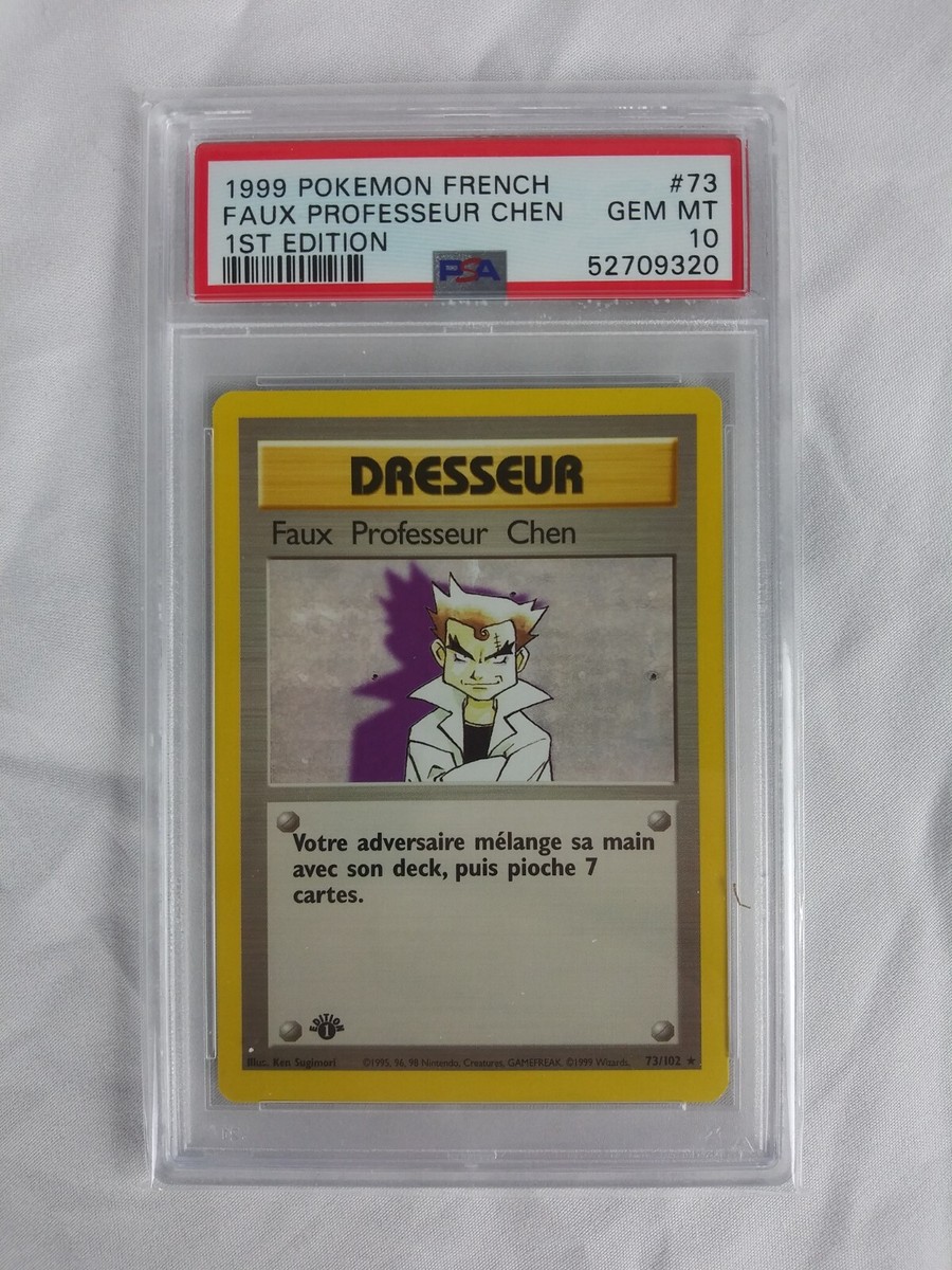 【美品】ヒトカゲ 1st ED 46/102 ★ （フランス語版） RARE Pokémon TCG Rare Base Set Collectible Individual Card Games