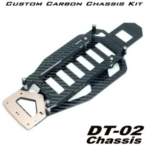 Carbon Fiber Chassis Kit für TAMIYA DT-02 Chassis Holiday Buggy/Kämpfer - Bild 1 von 11