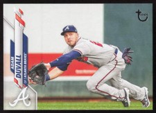2020 Topps Vintage Stock  Adam Duvall #92/99 #482 Atlanta Braves