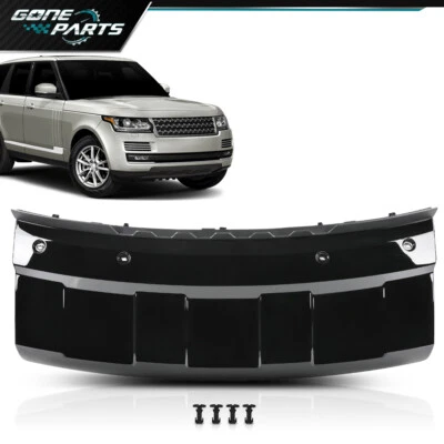 Fit For 13-17 Land Rover Range Rover Black Front Bumper Skid Plate Guard Cover - Image 1 of 4