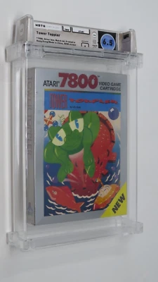 Unopened Tower Toppler Atari 7800 Sealed Video Game! Wata Graded 6.5 Seal A - Image 1 of 4